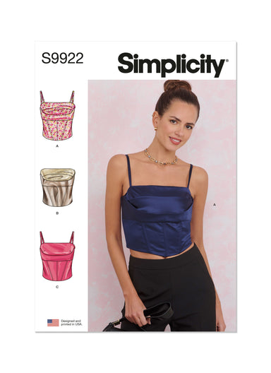 Simplicity Sewing Pattern 9922 Misses' Corsets from Jaycotts Sewing Supplies