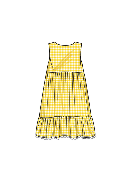 Simplicity Sewing Pattern 9933 Children's and Girls' Dress with Sleeve Variations from Jaycotts Sewing Supplies