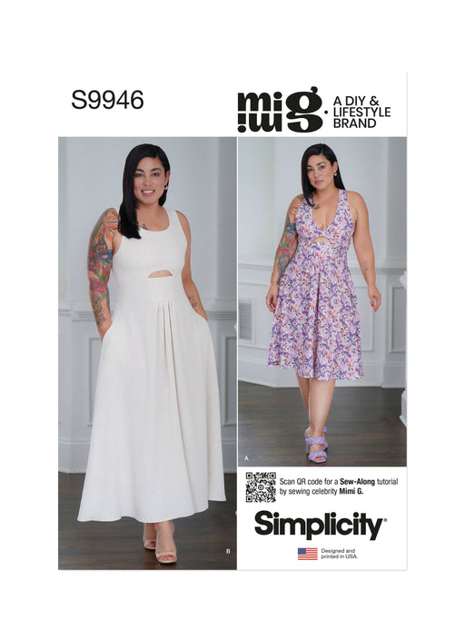 Simplicity Sewing Pattern 9946 Dresses by Mimi G Style from Jaycotts Sewing Supplies
