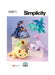 Simplicity Sewing Pattern 9971 Plush Kitties by Carla Reiss Design from Jaycotts Sewing Supplies
