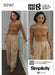 Simplicity pattern S3167 Off The Shoulder Knit Top and Woven Trousers by Mimi G Style from Jaycotts Sewing Supplies