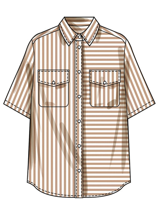 Simplicity Sewing Pattern 3194 Misses' Shirt with Sleeve Variations from Jaycotts Sewing Supplies