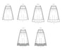 Simplicity Sewing Pattern 3198 Misses' Gathered Skirt in Two Lengths from Jaycotts Sewing Supplies