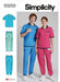 Simplicity Sewing Pattern 3203 Unisex Scrubs from Jaycotts Sewing Supplies