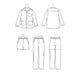 Simplicity Sewing Pattern 3204 Unisex Pajamas from Jaycotts Sewing Supplies