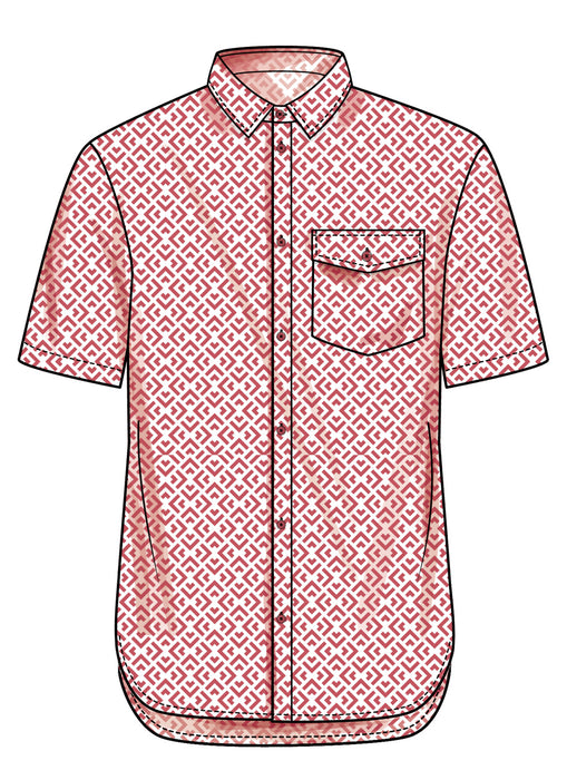 Simplicity Sewing Pattern 3206 Men's Shirt from Jaycotts Sewing Supplies