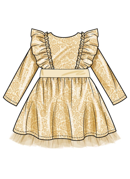 Simplicity Sewing Pattern 3209 Children's Dress with Sleeve Variations from Jaycotts Sewing Supplies