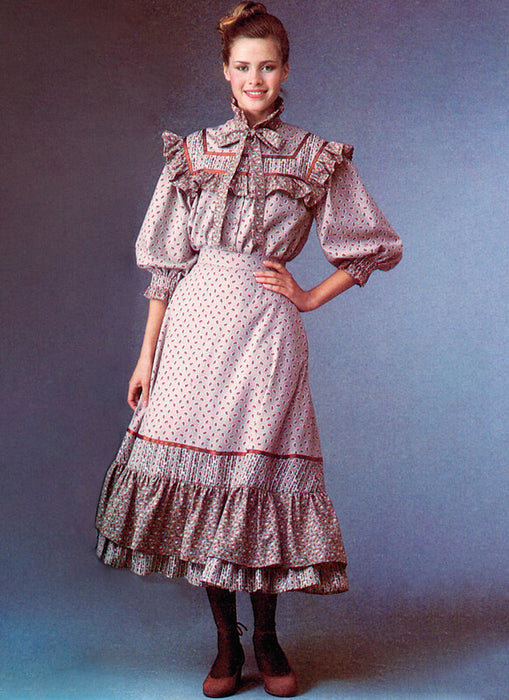 Simplicity Sewing Pattern 3212 Misses' Two-Piece Dress by Gunne Sax by Jessica McClintock from Jaycotts Sewing Supplies
