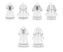 Simplicity Sewing Pattern 3213 Misses' Lace Trimmed Dress in Two Lengths by Gunne Sax by Jessica McClintock from Jaycotts Sewing Supplies