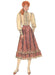 Simplicity Sewing Pattern 3214 Misses' Skirt, Blouse and Unlined Quilted Jacket by Gunne Sax by Jessica McClintock from Jaycotts Sewing Supplies