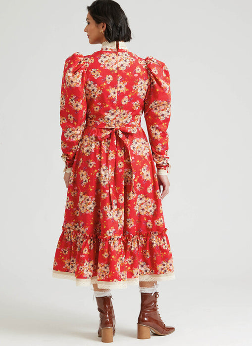 Simplicity Sewing Pattern 3215 Misses' and Miss Petite Fitted Dress in Two Lengths by Gunne Sax by Jessica McClintock from Jaycotts Sewing Supplies