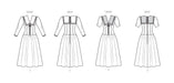 Simplicity Sewing Pattern 3216 Misses' and Miss Petite Dress with Fitted Bodice by Gunne Sax by Jessica McClintock from Jaycotts Sewing Supplies