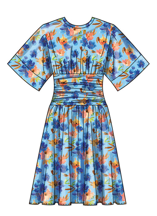Simplicity Sewing Pattern 3229 Misses' and Women's Midi Dress in Two Lengths from Jaycotts Sewing Supplies
