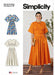 Simplicity Sewing Pattern 3229 Misses' and Women's Midi Dress in Two Lengths from Jaycotts Sewing Supplies