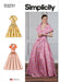 Simplicity Sewing Pattern 3231 Misses' Drop Waist Dress in Two Lengths from Jaycotts Sewing Supplies