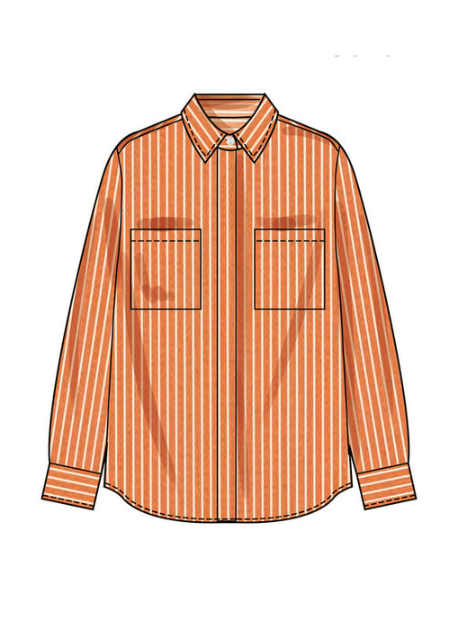 Simplicity Sewing Pattern 3232 Misses' Oversized Shirt from Jaycotts Sewing Supplies