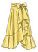 Simplicity Sewing Pattern 3235 Misses' Wrap Midi Skirt from Jaycotts Sewing Supplies
