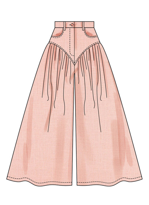 Simplicity Sewing Pattern 3236 Misses' Wide and Balloon Leg Pants and Shorts from Jaycotts Sewing Supplies