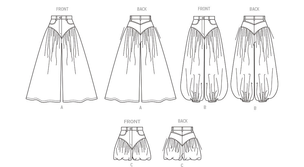 Simplicity Sewing Pattern 3236 Misses' Wide and Balloon Leg Pants and Shorts from Jaycotts Sewing Supplies