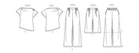 Simplicity Sewing Pattern 3239 Misses' and Women's Draped Asymmetrical Top and Pull-On Pants from Jaycotts Sewing Supplies
