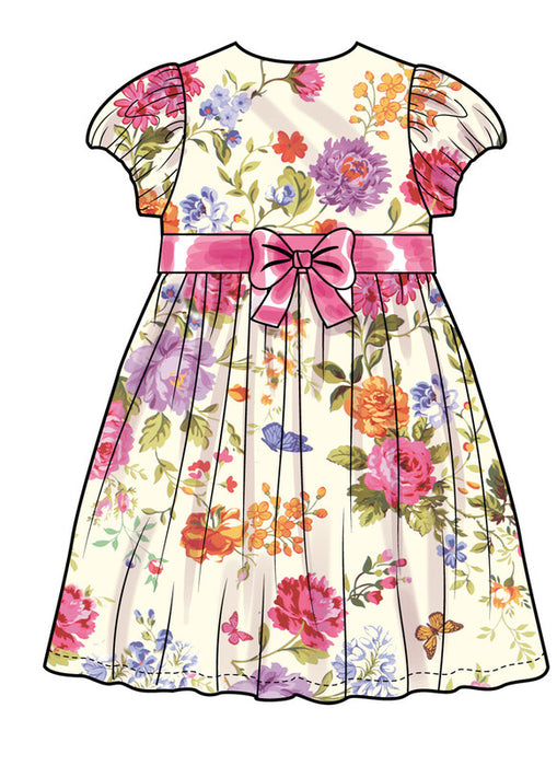 Simplicity Sewing Pattern 3245 Girls' Dress with Sleeve Variations from Jaycotts Sewing Supplies