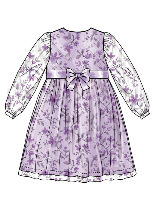 Simplicity Sewing Pattern 3245 Girls' Dress with Sleeve Variations from Jaycotts Sewing Supplies