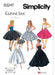 Simplicity Sewing Pattern 3247 Misses' and Miss Petite Dresses Gunne Sax by Jessica McClintock from Jaycotts Sewing Supplies