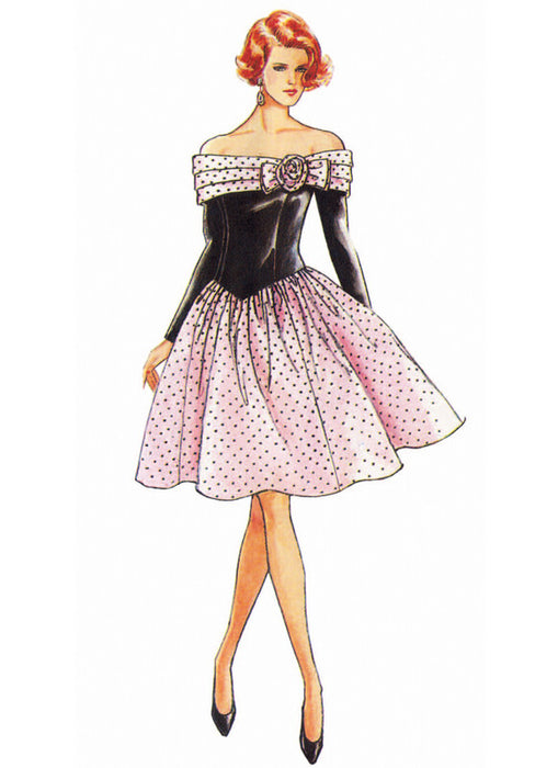 Simplicity Pattern 3248 Misses' / Petite Dress by Jessica McClintock from Jaycotts Sewing Supplies