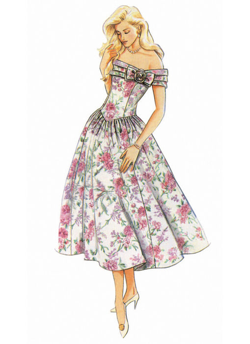 Simplicity Pattern 3248 Misses' / Petite Dress by Jessica McClintock from Jaycotts Sewing Supplies