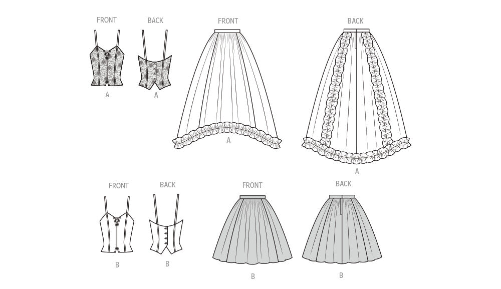 Simplicity Sewing Pattern 3249 Misses' and Miss Petite Two Piece Dress by Jessica McClintock from Jaycotts Sewing Supplies