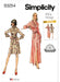 Simplicity Sewing Pattern 3254 1970's Shirtdress in Two Lengths from Jaycotts Sewing Supplies