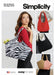 Simplicity Sewing Pattern 3255 Slouchy Oversized Totes from Jaycotts Sewing Supplies