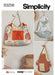 Simplicity Sewing Pattern 3256 Backpack and Drawstring Bags from Jaycotts Sewing Supplies