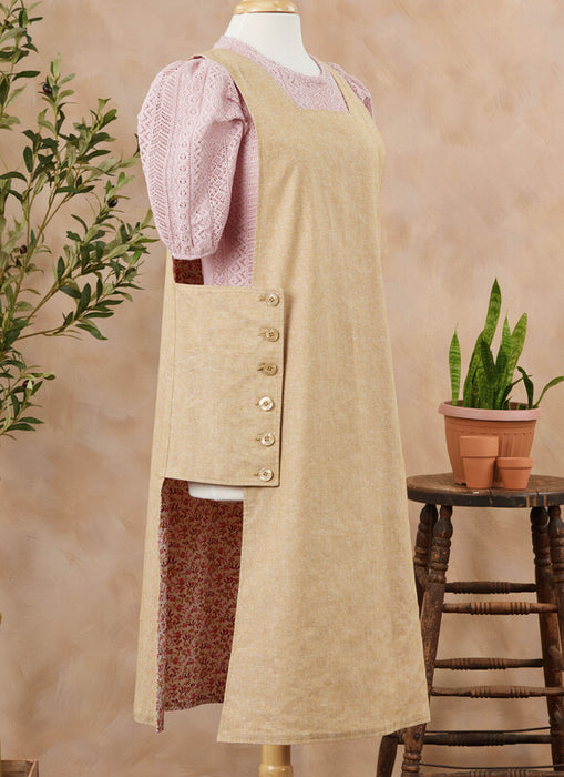 Simplicity Sewing Pattern 3258 Misses' Reversible Cobbler Apron and Hat in Three Sizes S, M and L from Jaycotts Sewing Supplies