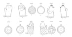 Simplicity Sewing Pattern 3260 Oven Mitts and Pot Holders from Jaycotts Sewing Supplies
