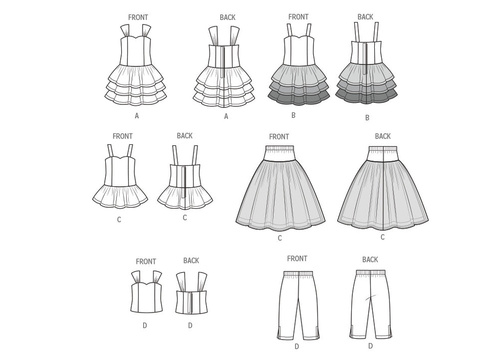 Simplicity Sewing Pattern 3262 18" Doll Clothes from Jaycotts Sewing Supplies