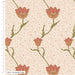 William Morris Sweet Symphony Organic Cotton Fabric, Garden Tulip from Jaycotts Sewing Supplies