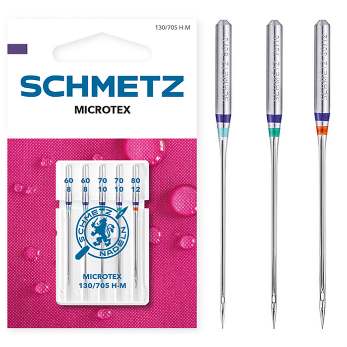 Schmetz Microtex Sharp Sewing Machine Needles