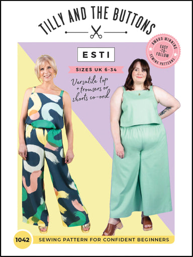Tilly and The Buttons Esti Co-Ord Pattern from Jaycotts Sewing Supplies