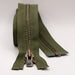 YKK Open End Zip - Heavy Duty, Antique Brass |  566 Khaki from Jaycotts Sewing Supplies