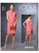 Vogue Pattern 1544 Lined Shift Dress from Jaycotts Sewing Supplies