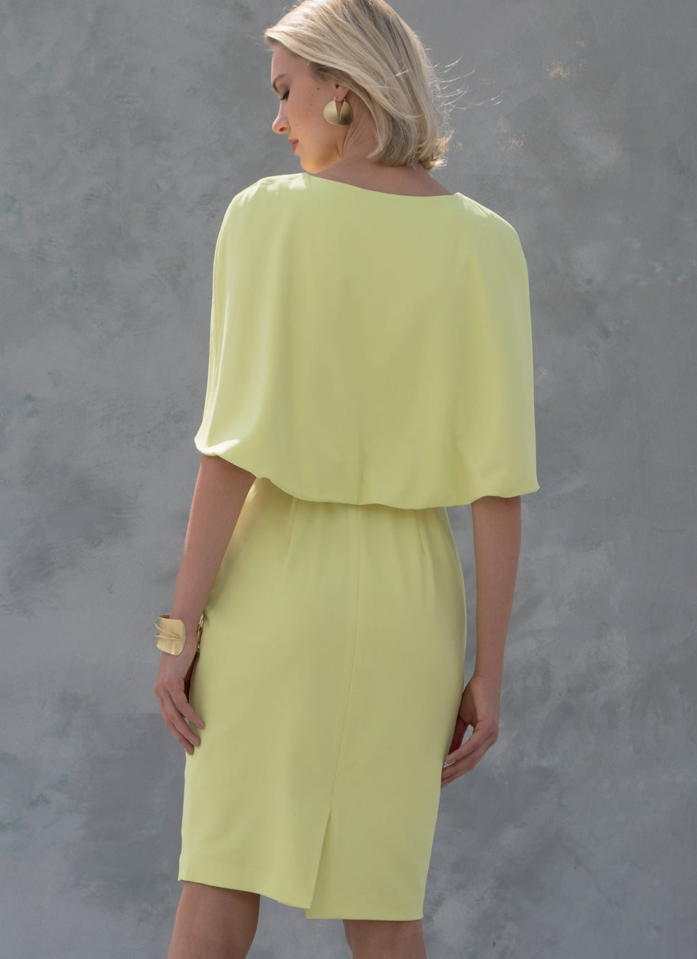Vogue Sewing Pattern 1579 Cape Dress  jaycotts.co.uk - Sewing Supplies