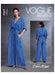Vogue Pattern 1617 Misses' Jumpsuit from Jaycotts Sewing Supplies