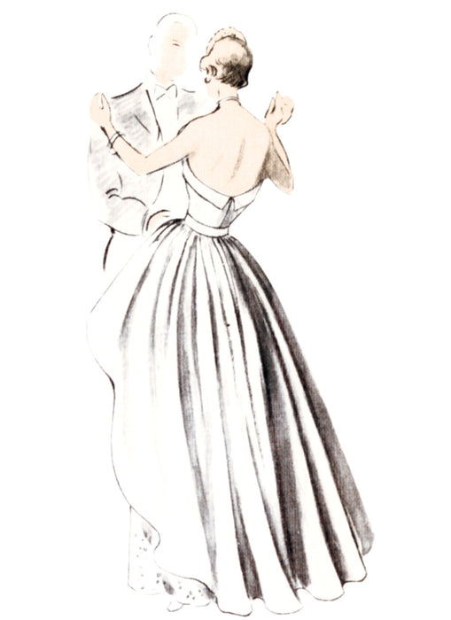 Vogue Sewing Pattern 1963 Misses’ Evening Dress