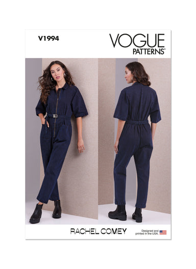 Vogue Sewing Pattern 1994 Misses' Jumpsuit by Rachel Comey from Jaycotts Sewing Supplies
