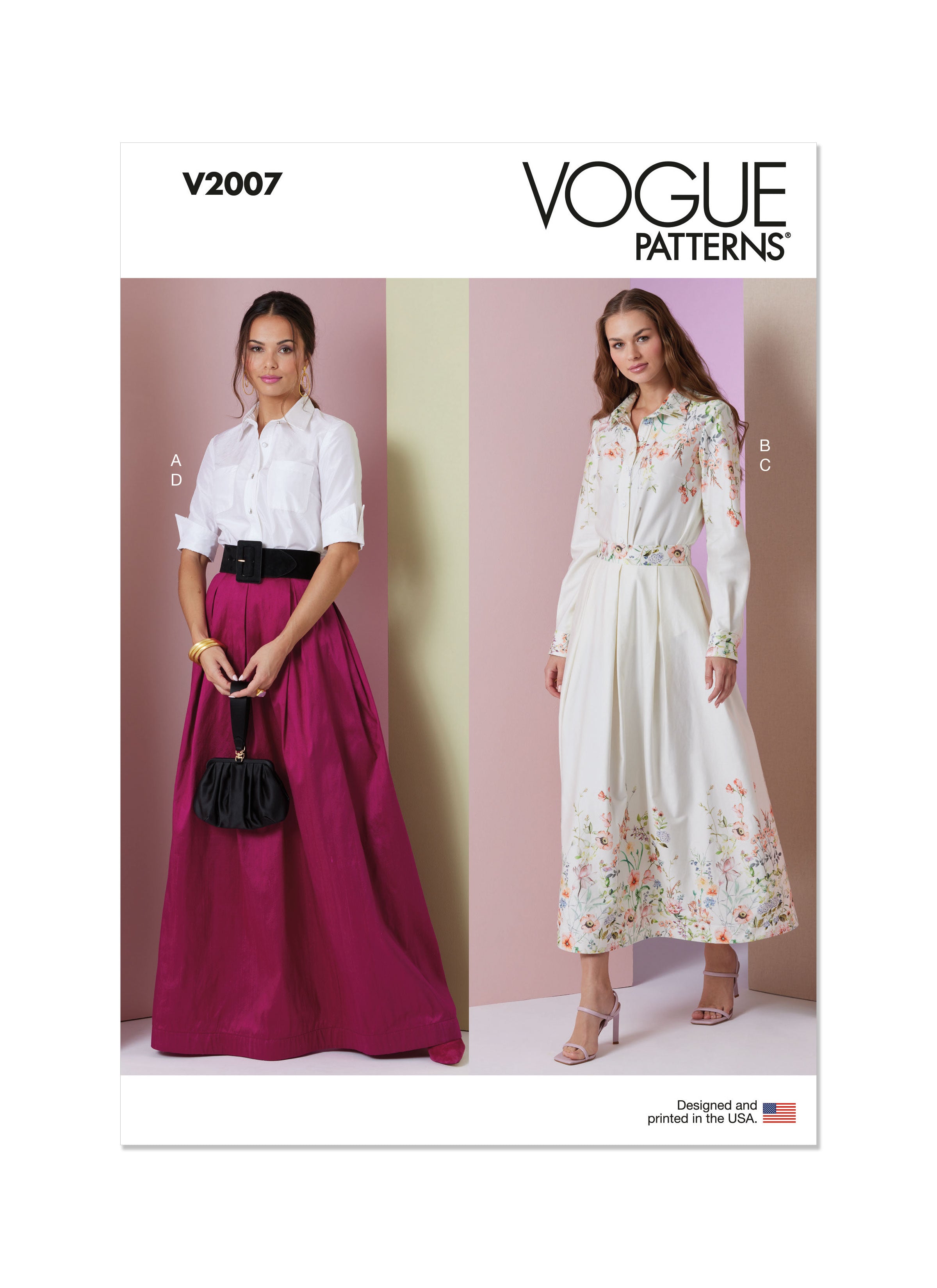 Vogue Sewing Pattern 2007 Misses' Two Piece Dress from Jaycotts Sewing Supplies