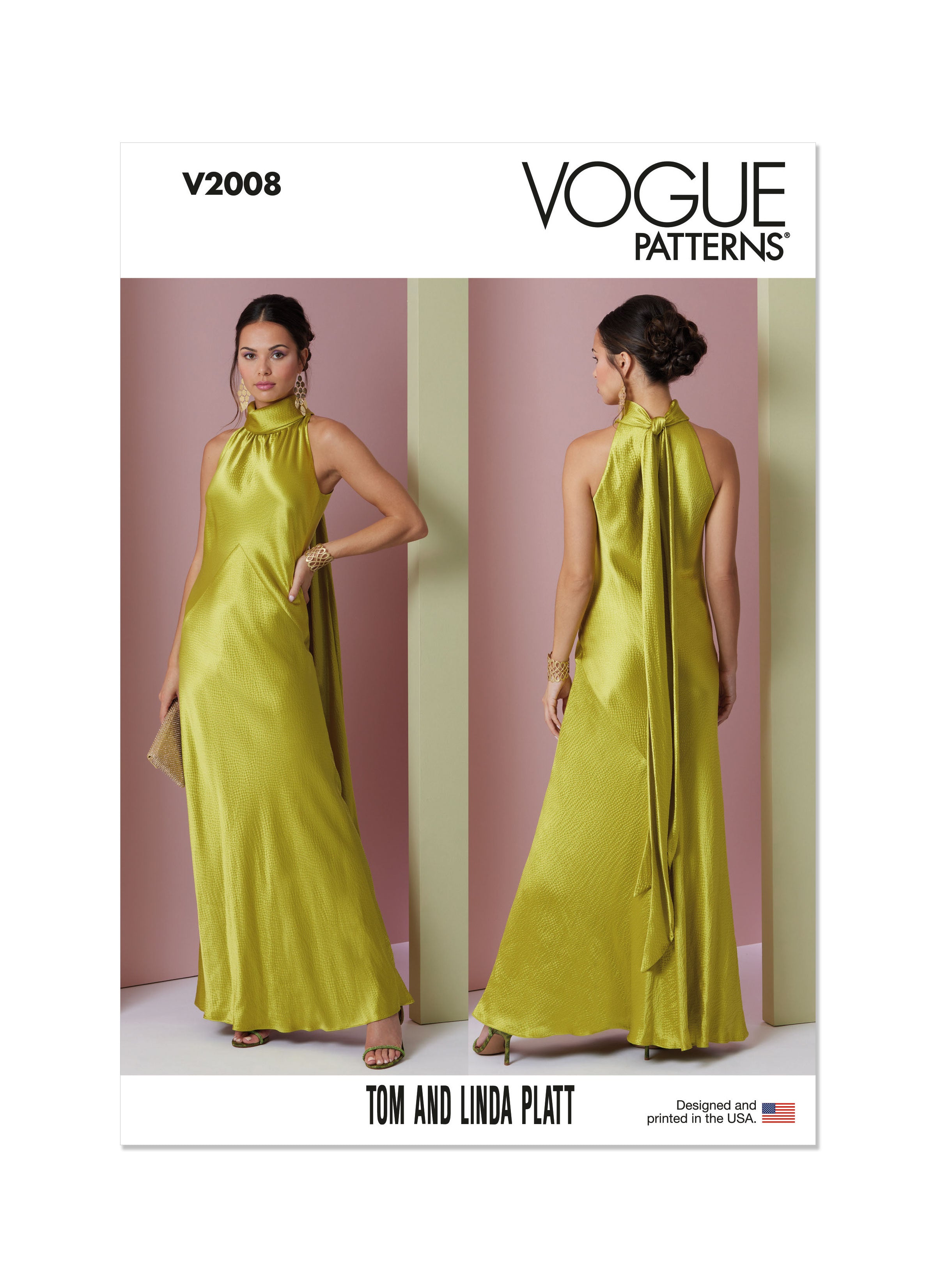 Vogue Sewing Pattern 2008 Misses' Dress by Tom & Linda Platt Inc from Jaycotts Sewing Supplies
