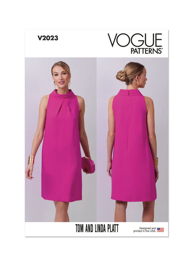Vogue sewing pattern 2023 Dress by Tom & Linda Platt Inc from Jaycotts Sewing Supplies