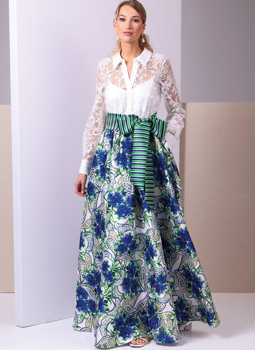 Vogue sewing pattern 2029 Dress by Badgley Mischka