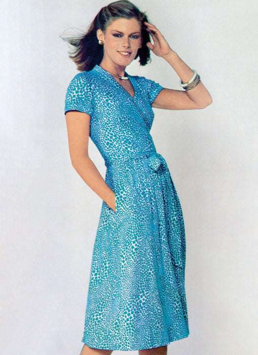 Vogue sewing pattern 2040 Front Wrap Dresses by Diane von Furstenberg from Jaycotts Sewing Supplies